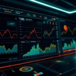 AICoin cryptocurrency platform showcasing real-time market data, secure interface, and advanced charting tools for traders.