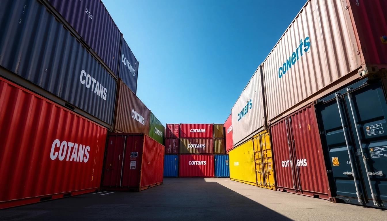 Container rental services offering secure, high-quality shipping containers ready for quick deployment across UK sites.