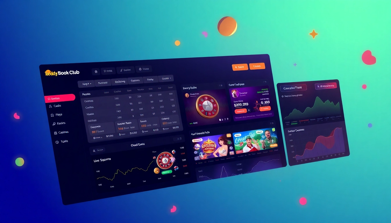 Reddy Book Club promotional image showcasing betting options and live sports in a user-friendly platform, emphasizing trust and excitement for online gamblers.