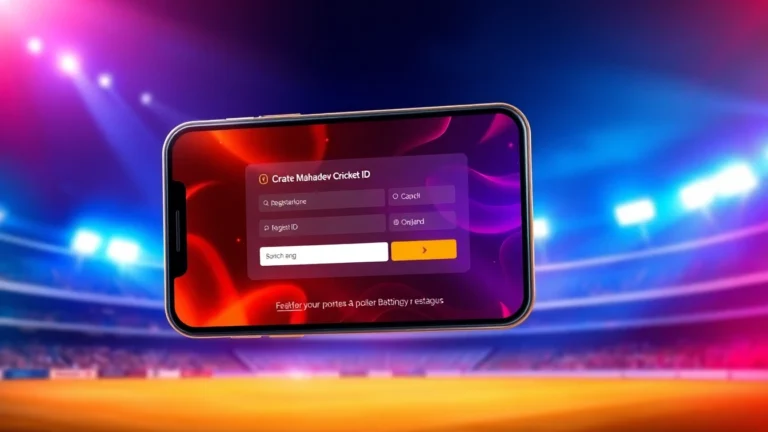 How to Obtain Your Mahadev Cricket ID and Enhance Your Online Betting Experience
