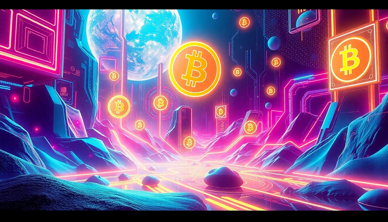 Current Metaverse Crypto News insights illustrated with dynamic digital art highlighting